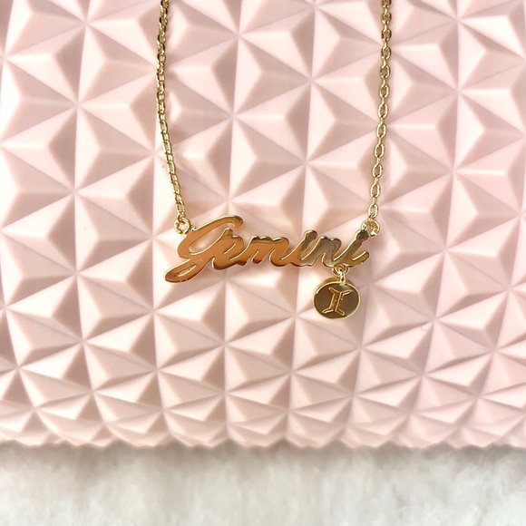 NEW ♊️ Gold Gemini Zodiac Necklaces - Picture 2 of 5